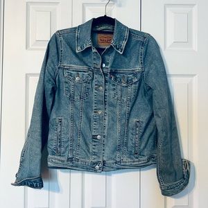 Levi Original Trucker Jean Jacket - Size L